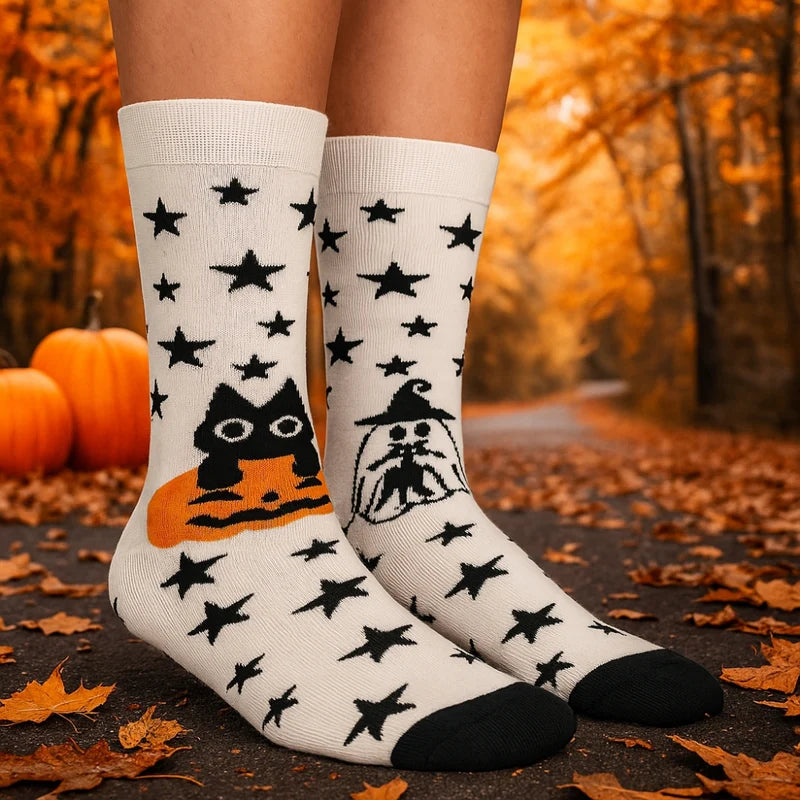 Halloween | Organic Bamboo Socks | Unisex | Pack of 3