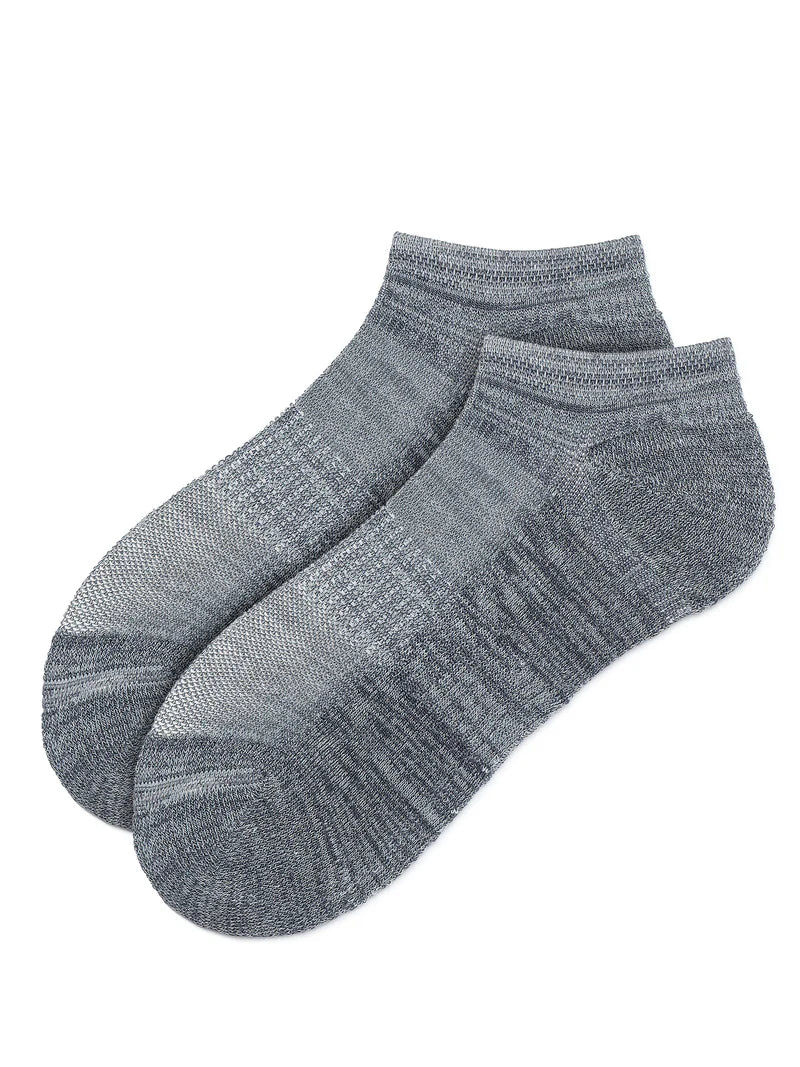 Bamboo Comfort Sock | Unisex Low Cut | Grey
