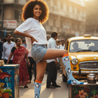 Penguin Knee-High Socks