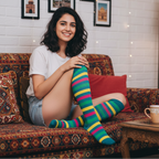 Wild Stripes Knee High Socks
