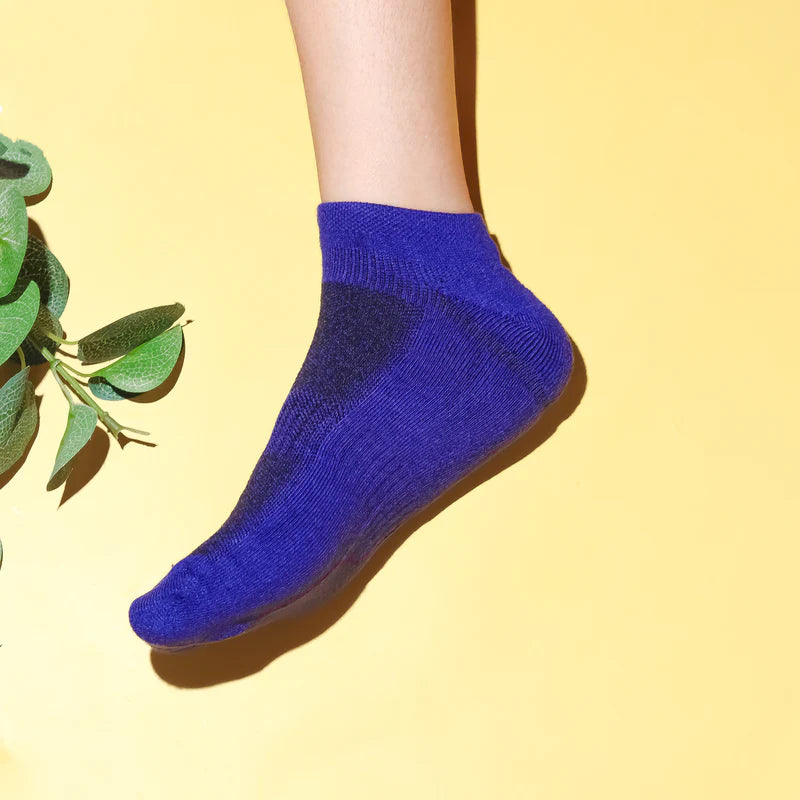 Bamboo Comfort Sock | Unisex Low Cut | Navy