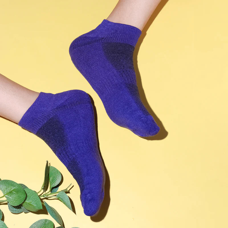 Bamboo Comfort Sock | Unisex Low Cut | Navy