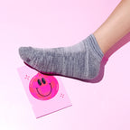 Bamboo Comfort Sock | Unisex Low Cut | Grey