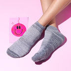 Bamboo Comfort Sock | Unisex Low Cut | Grey