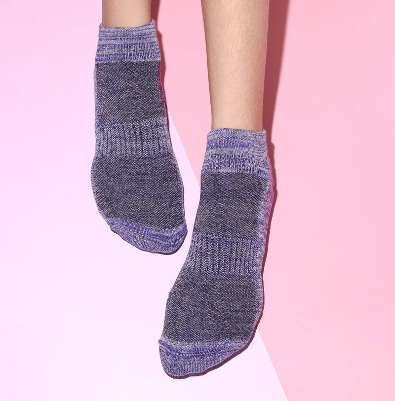 Bamboo Comfort Sock | Unisex Low Cut | Denim Blue