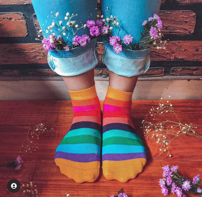 Multi-colored Stripes | Organic cotton | Unisex