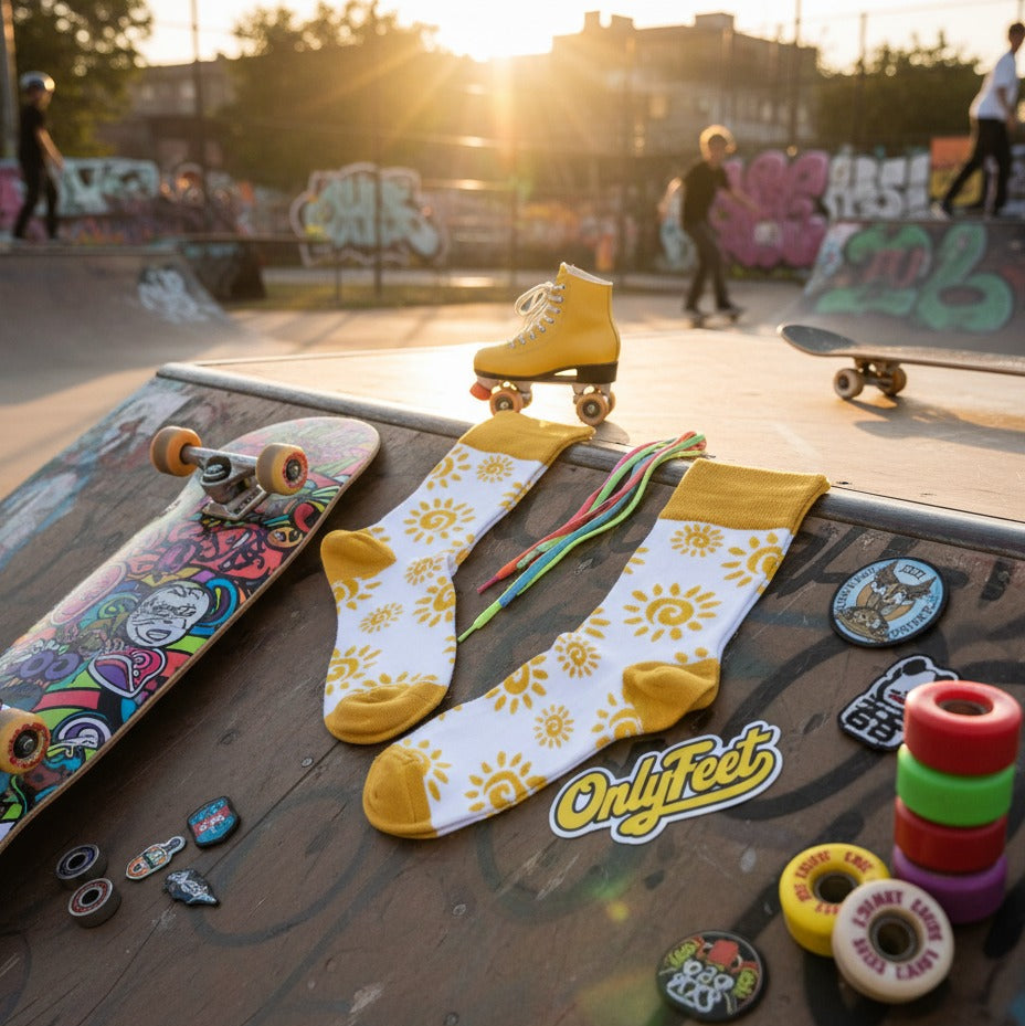 Sunkicked | Organic Bamboo Socks | Unisex Mid-Calf
